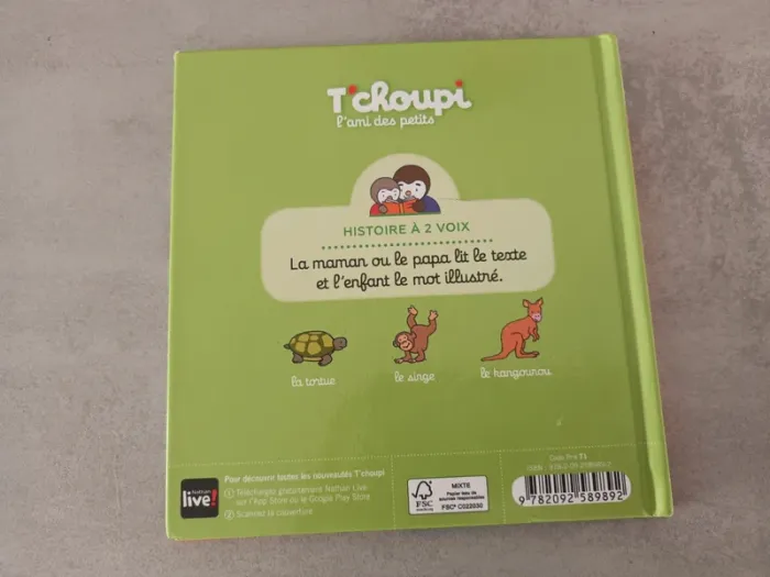 Livre T'choupi au zoo - photo numéro 2