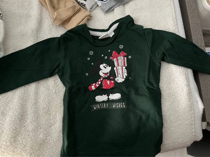 T-shirt manches longues Mickey