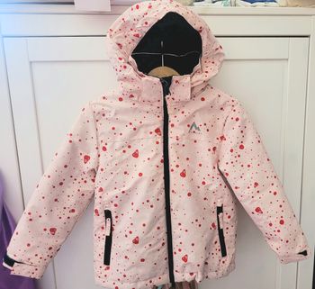 Veste coupe vent ou ski doublée fille