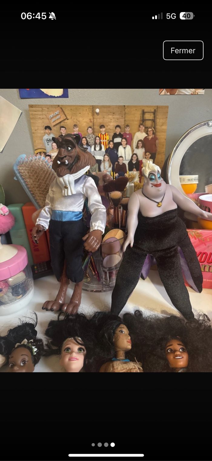 Lot de 11 Barbie Disney - photo numéro 4
