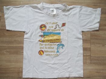 T-shirt Dune du Pyla 5/6 ans 110/116 cm (TS1)