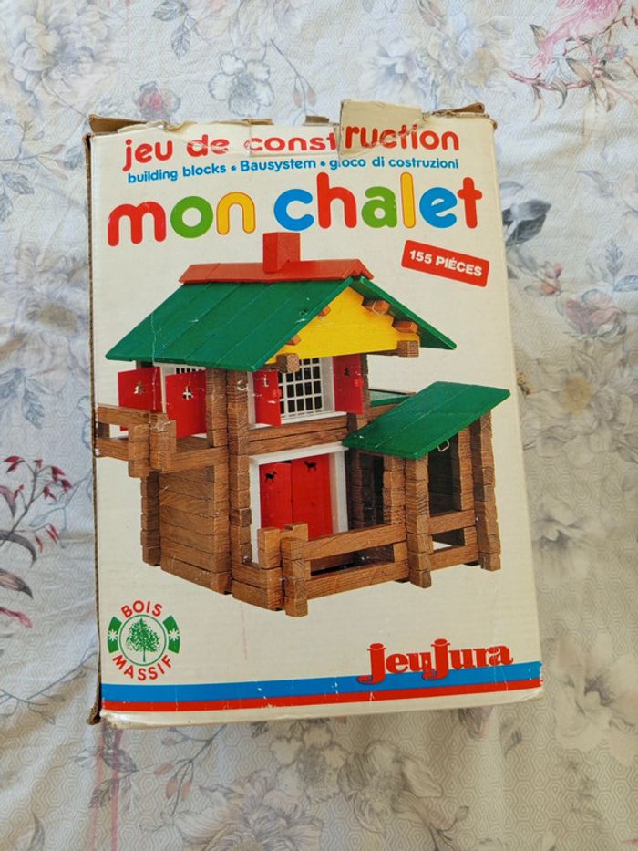 Chalet jeu jura vintage