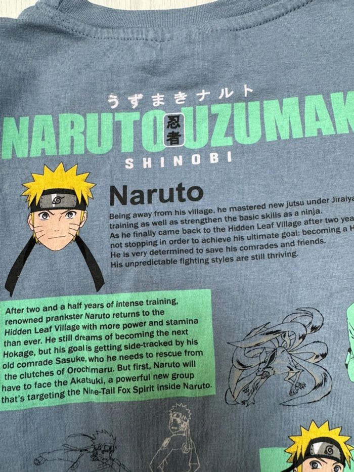 TEE shirt manches longues Naruto 6 ans - photo numéro 4