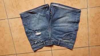 Short troué jeans femme 38 bleu Camaïeu