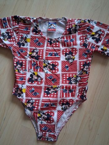 Juste au corps, body motif Minnie de Disney