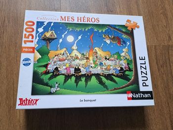 Puzzle 1500 pièces asterix et obelix