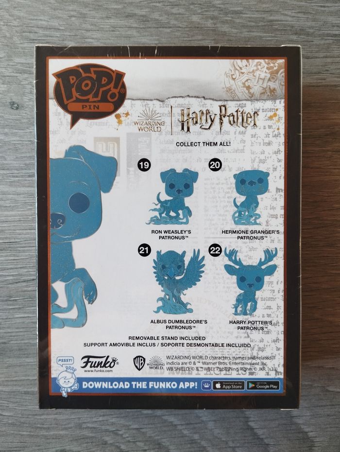 Harry Potter : Pop Large Enamel Pin N° 19 (Ron Weasley Patronus)
- photo numéro 6