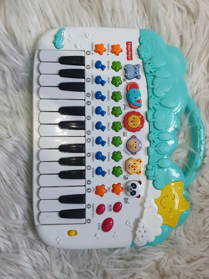 Piano fischer price animaux