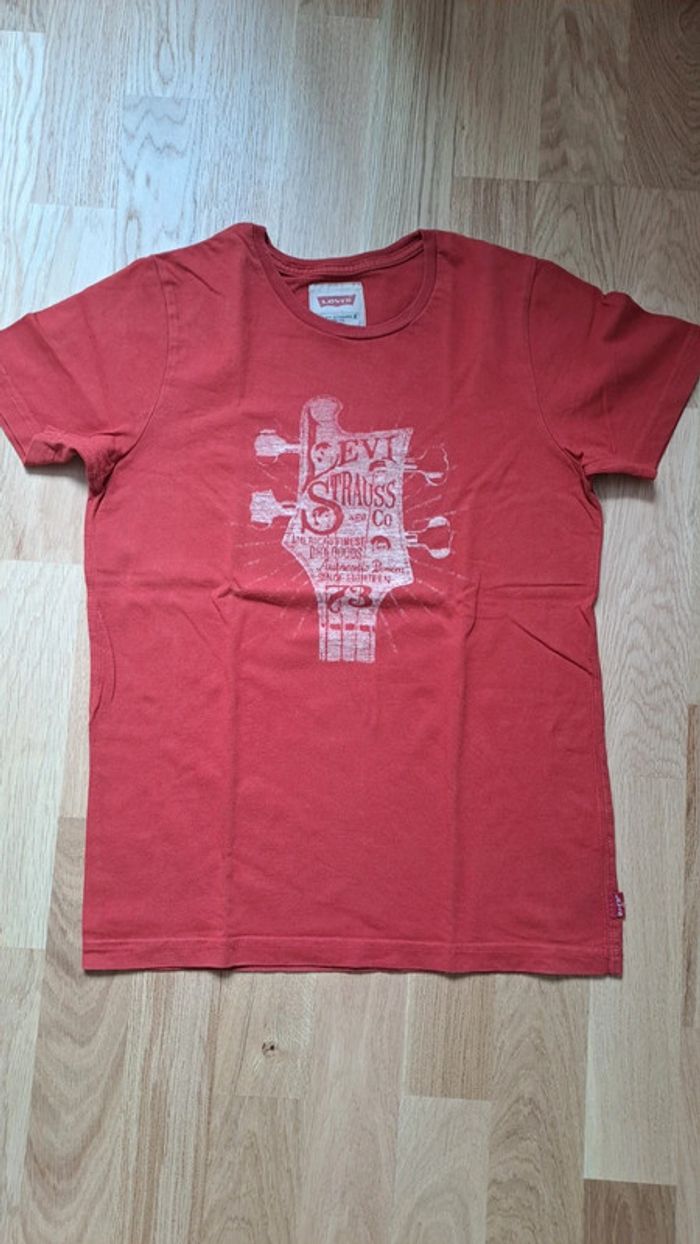 T-shirt manches courtes rouge Levi's