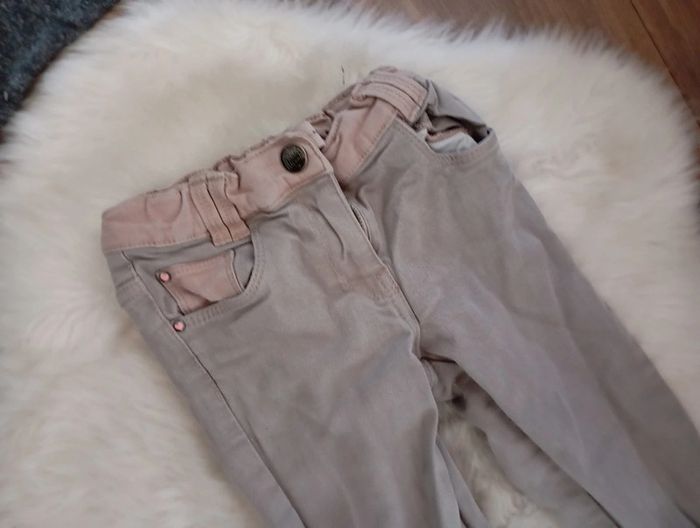 Lot fille pull little Karl Marc John+ jean dpam bicolore 8 ans - photo numéro 6