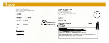 vent billets concert acdc