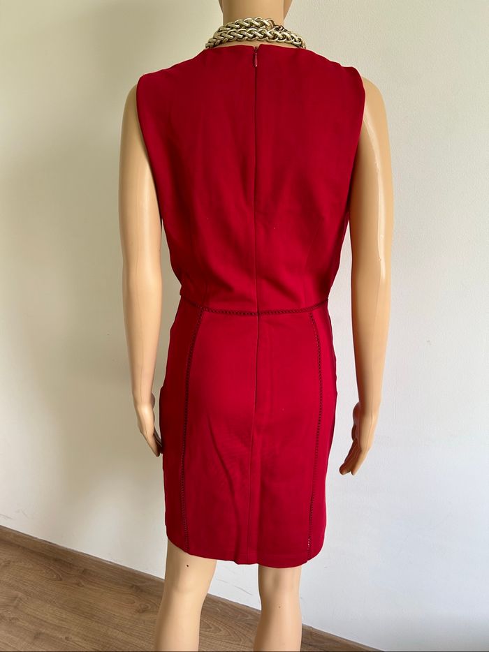 Robe rouge neuve sans manches Morgan taille M - photo numéro 5
