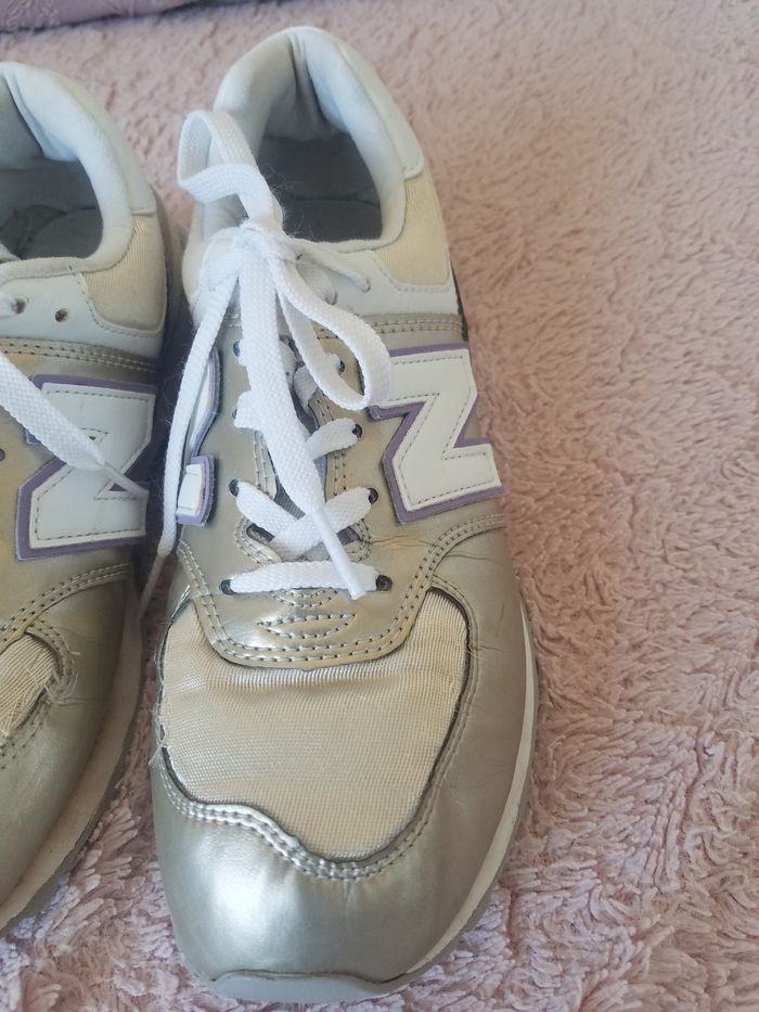 Baskets New Balance 574 t 37 bon état - photo numéro 6