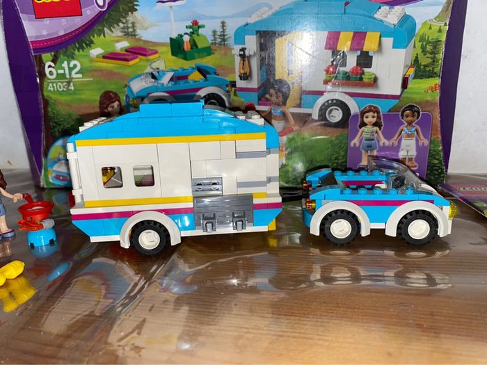 Lego Friends  41034 la caravane des vacances avec boîte et notices - photo numéro 7