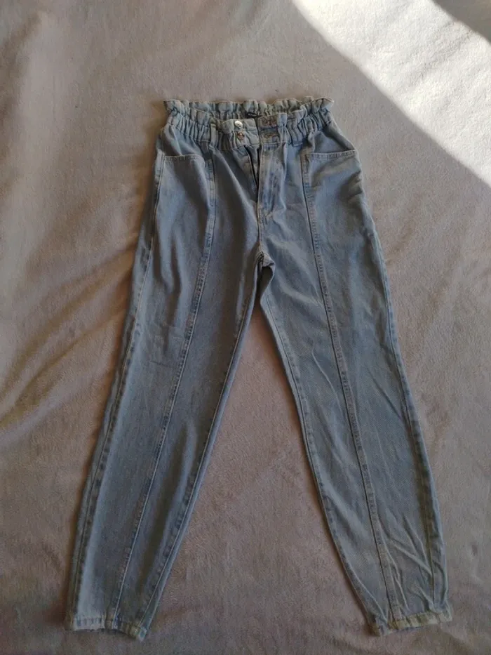 Jean femme Style Mom Kiabi taille 38 - photo numéro 3