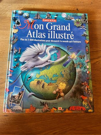 Livre Mon grand Atlas illustré