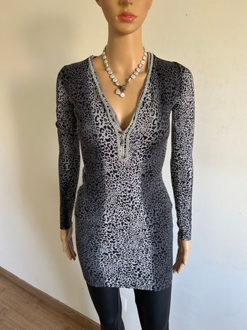 Pull imprimé léopard Enzoria taille unique TBE