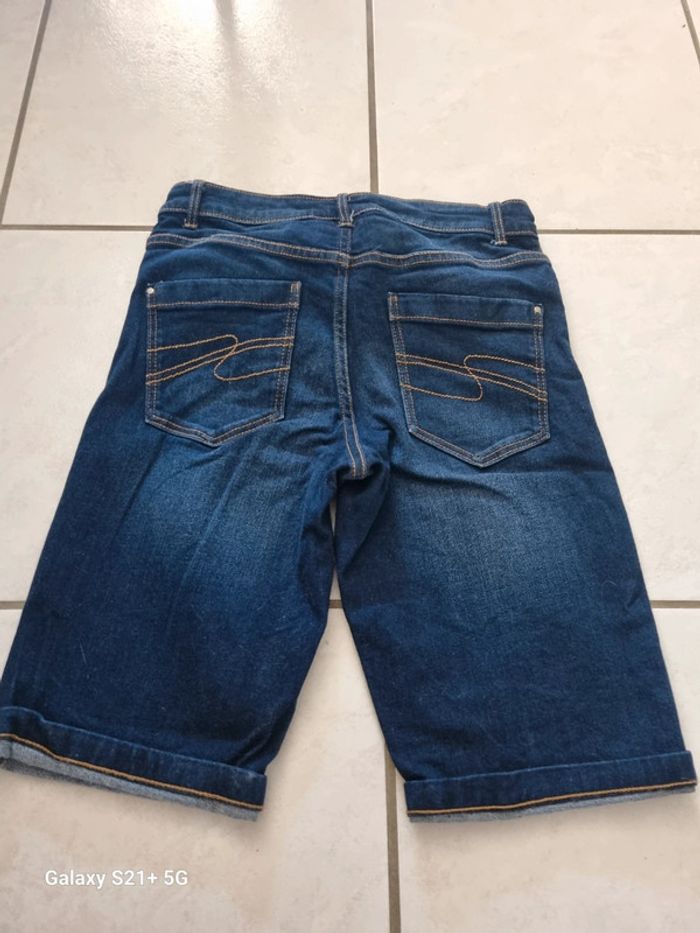 Bermuda femme en jean taille S - photo numéro 6