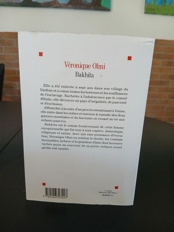 Roman BAKHITA de Véronique Olmi - photo numéro 4