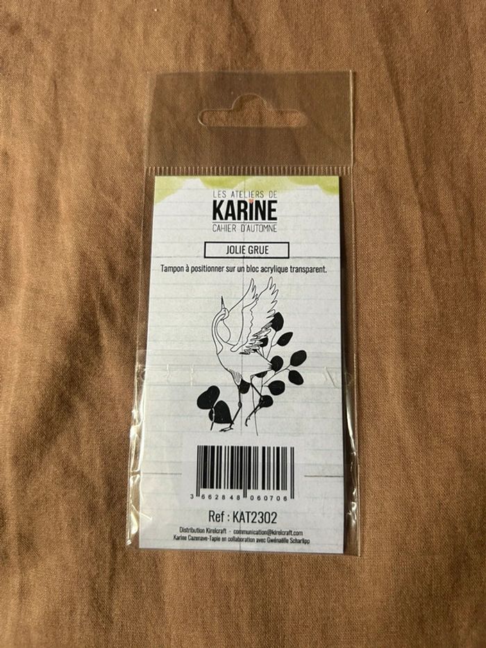 Tampon neuf Jolie grue les ateliers de Karine - photo numéro 2