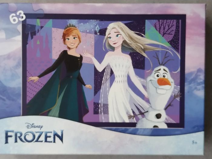 Puzzle Disney La Reine des Neiges 63 pièces (comme neuf) - photo numéro 2