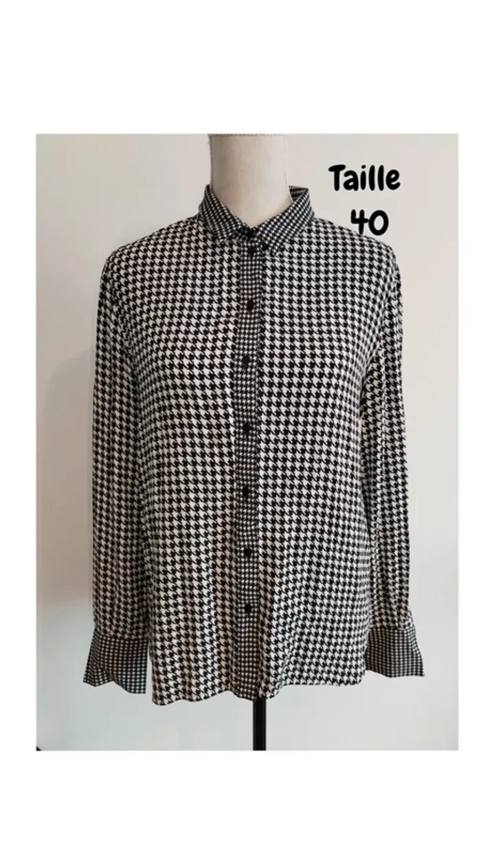 Chemise Caroll taille 40 Promo