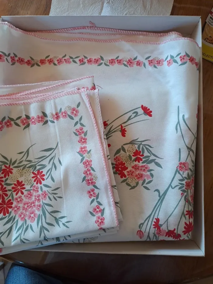 Service de Table Val Seriana "Linge Enchanteur" -  Modèle Luciana - photo numéro 4