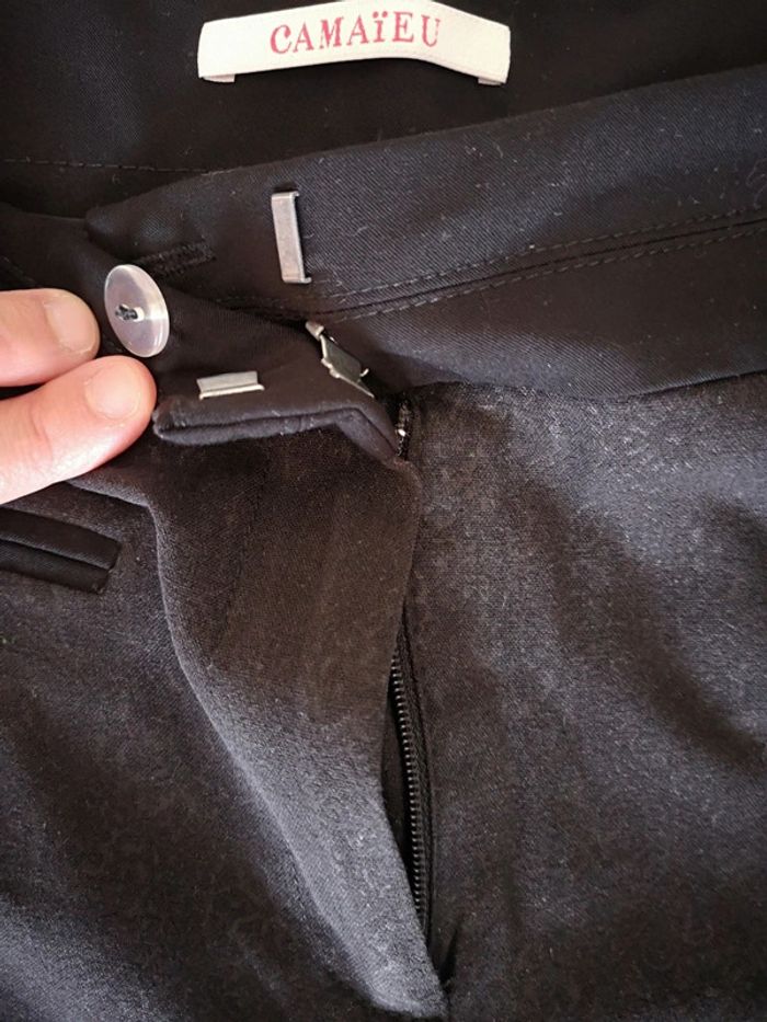 #pantalon gris femme taille 38 - photo numéro 3