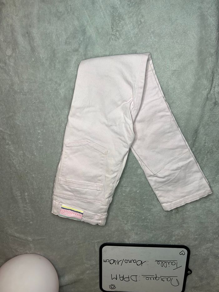 Jeans rose claire Du pareil au même 10 ans - photo numéro 3