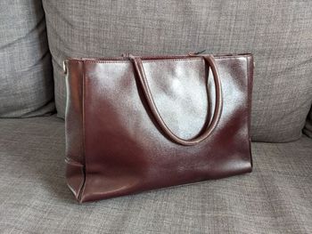 Sac à main Lamarthe prune cuir