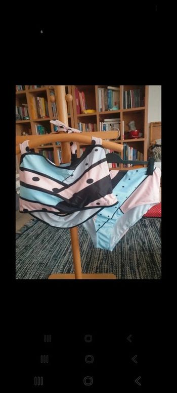 Maillot de bain 2 pièces taille 52