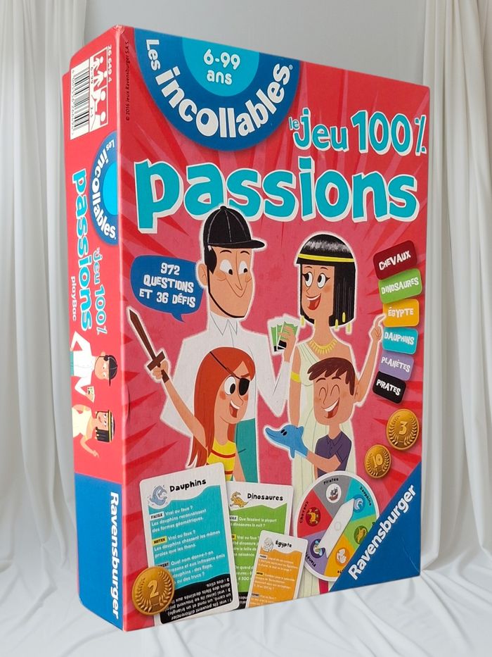 Lez incollables ravensburger questions et défis jeu de société