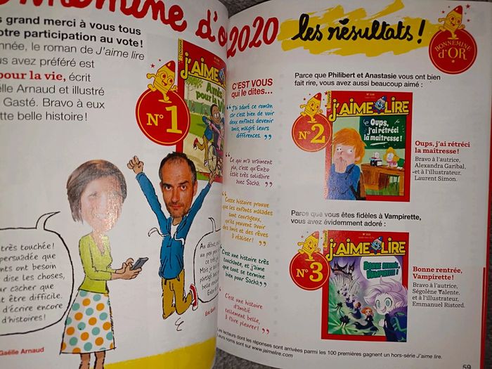 Lot 10- 2 livres J'Aime Lire + 1 spécial J'aime Lire BD - photo numéro 12