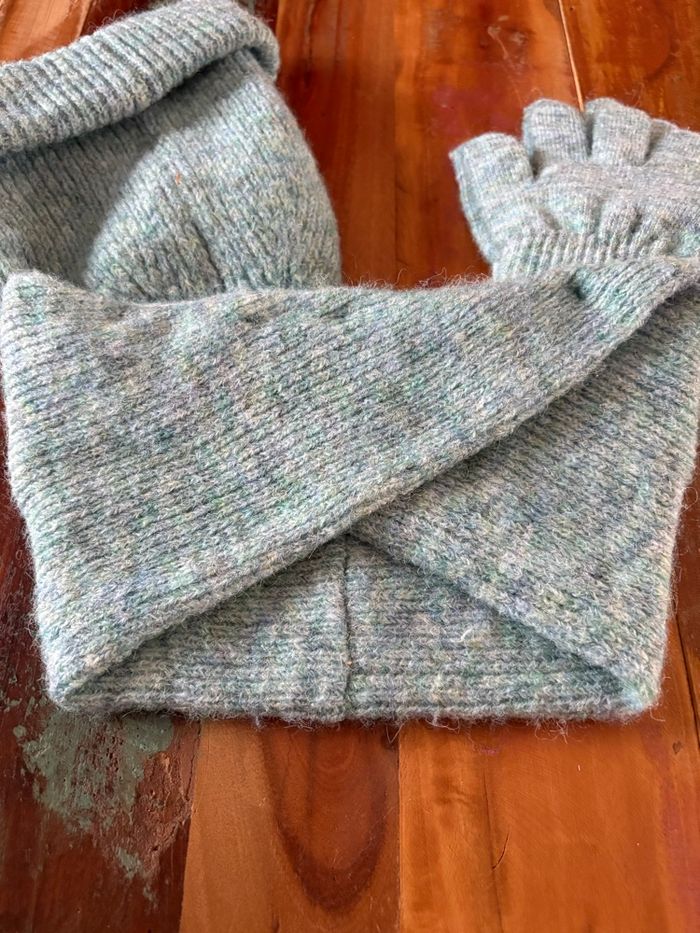 Bonnet gant et tour de cou okaidi - photo numéro 2