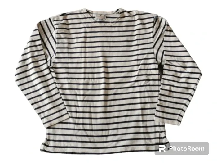 Pull sweat marinière château de sable taille S