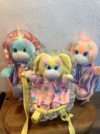 Lot peluches tottles mattel 88/89