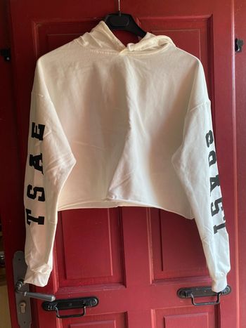 👚 Sweat court type crop top – taille L/XL