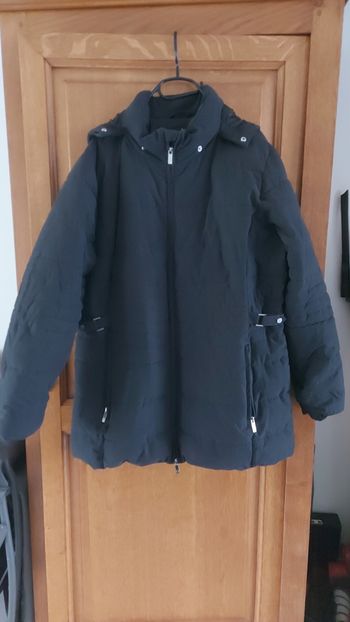 Doudoune femme gris foncé
