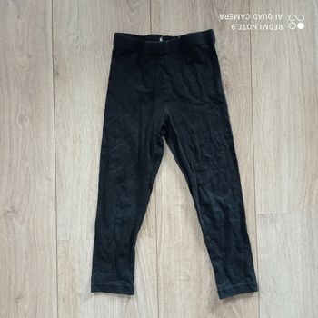 Legging noir 4ans