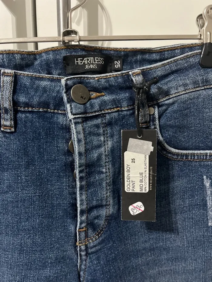 Jean bleu skinny Heartless neuf - photo numéro 2