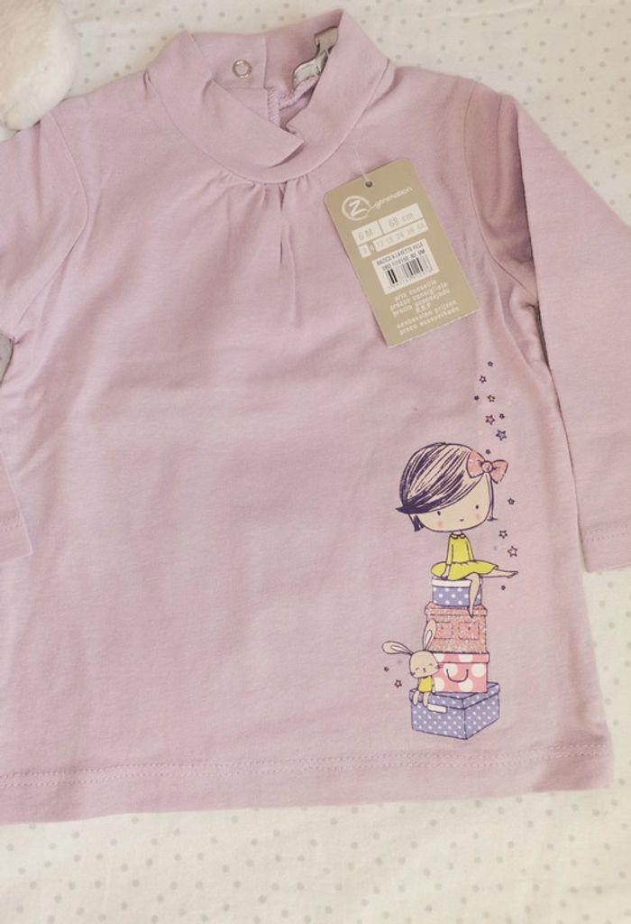 Pull 6 mois grain de blé - photo numéro 2