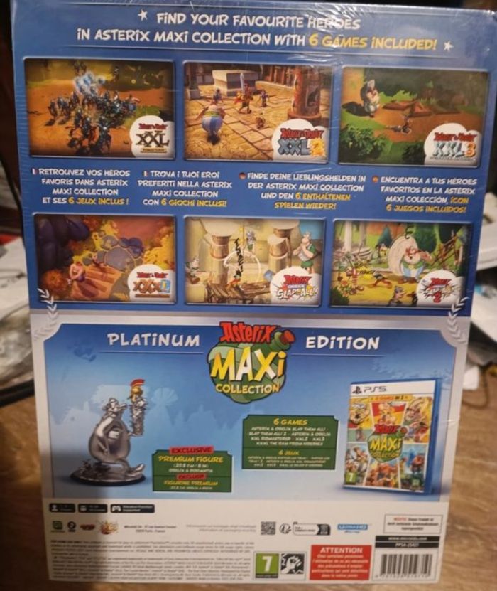 Jeu Astérix maxi collection platinum ps5 PlayStation 5 AB prix ferme neuf - photo numéro 2