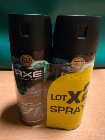 Lot 2 Axe Aqua Bergamot