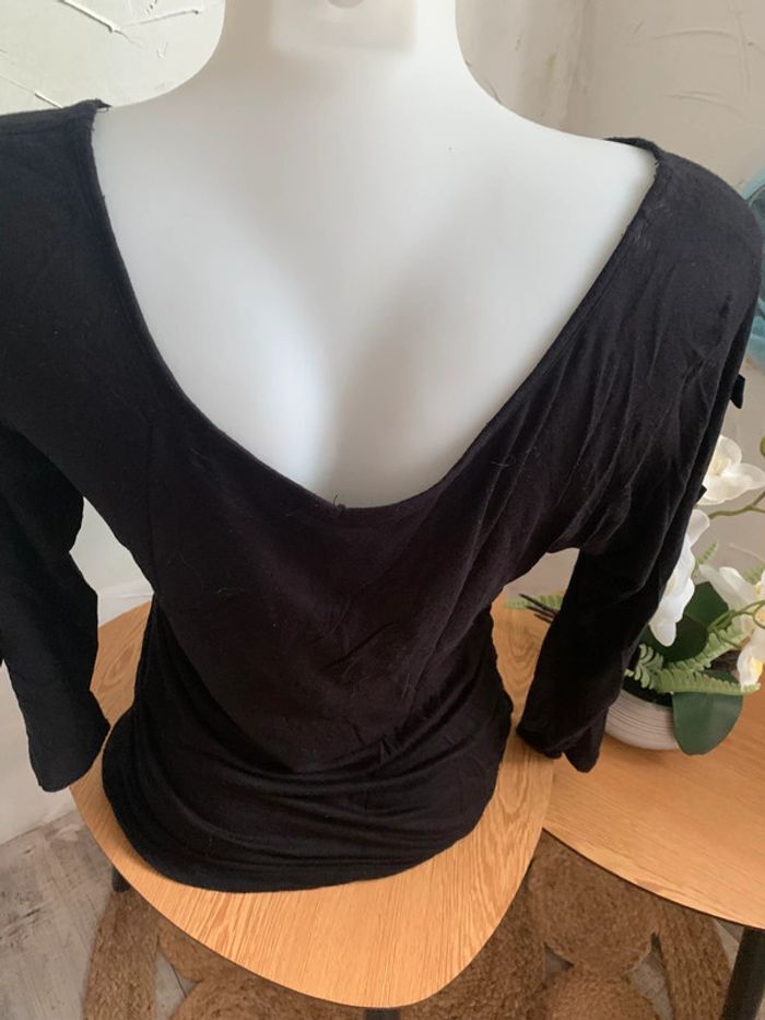 Tee-shirts Breal taille 38 noir manches longues - photo numéro 5