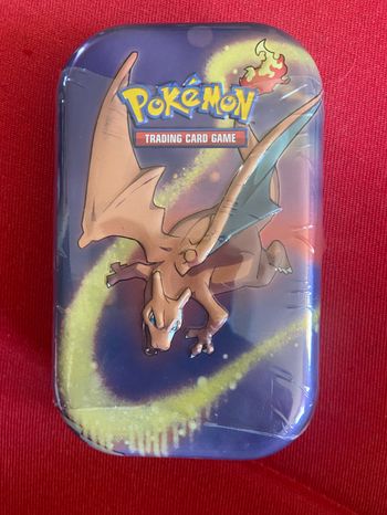 Mini tin Pokemon pouvojr de kanto dracaufeu Fr scellé