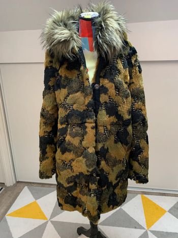 Manteau long en fausse fourrure Liu Jo Taille 38