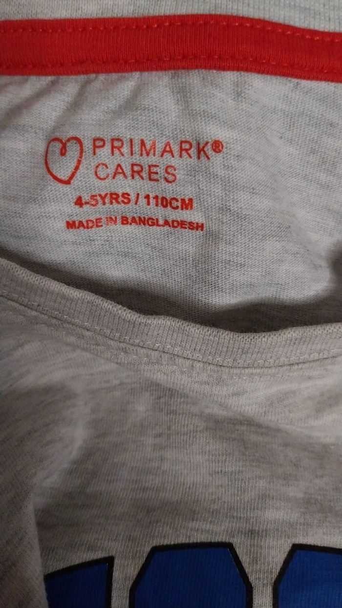 Pyjama 4/5 ans garçon Primark - photo numéro 3