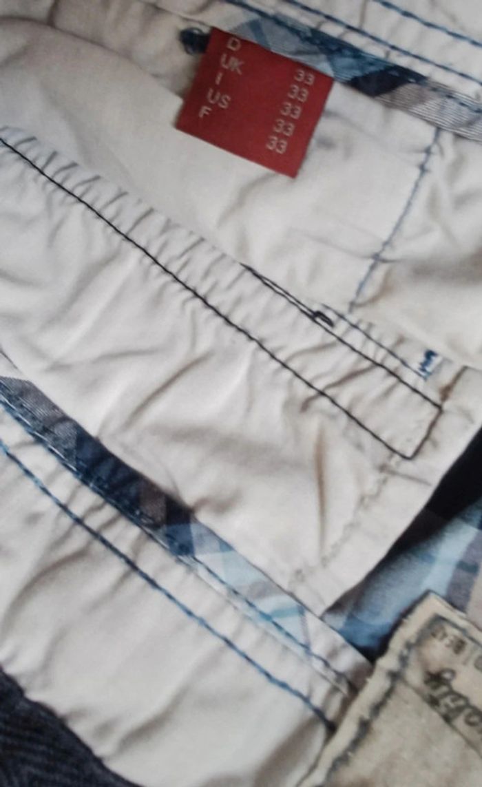 Short à carreaux esprit taille 33. - photo numéro 3