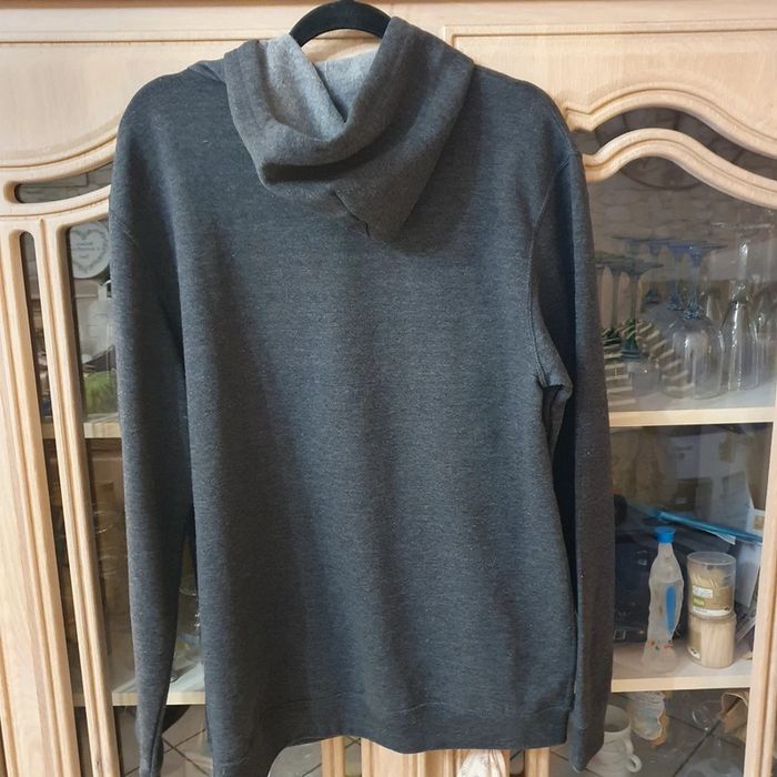 Sweat-shirt AC/DC gris taille L avec capuche et poche centrale - photo numéro 6