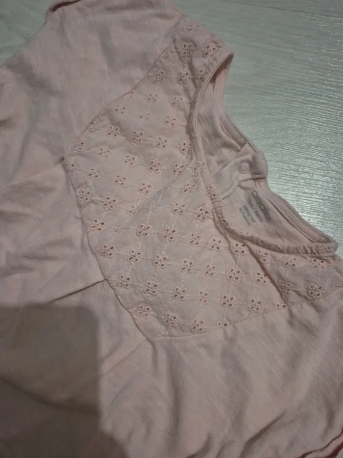T-shirt rose manches courtes 18M - photo numéro 4